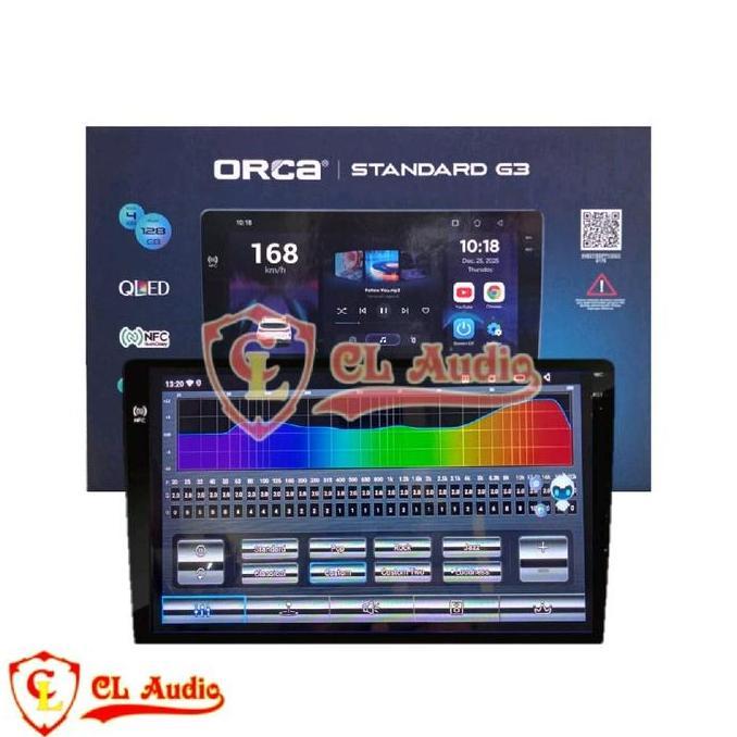 Head Unit Android 9 Inch ORCA OEM Toyota Vios 2008-2012 Terlaris