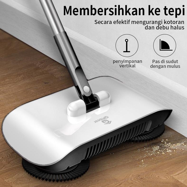 Big Promo Sapu Lantai Otomatis 1085 - Ultra Broom Sapu Dorong Alat Pembersih Lantai Otomatis