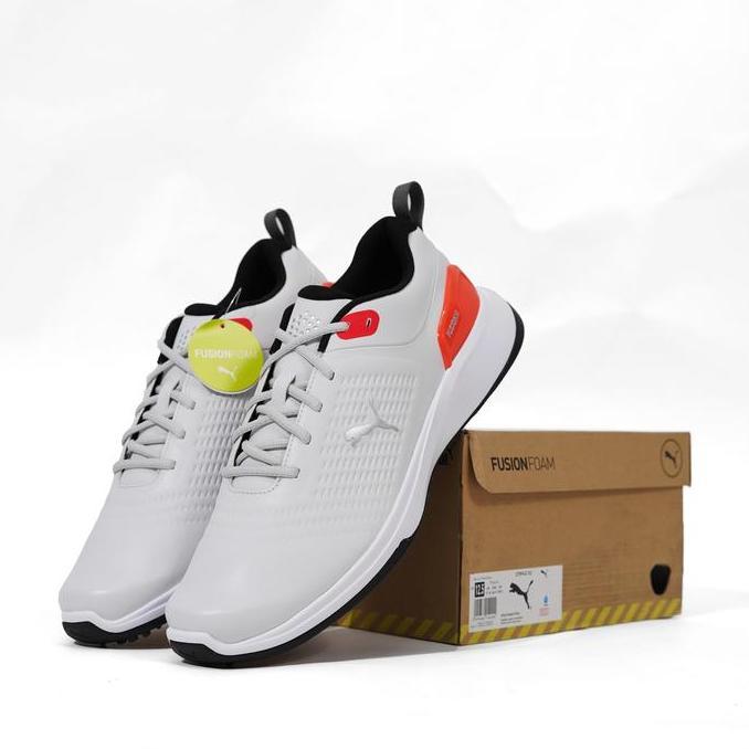 Sepatu Golf Pria Puma Grip Fusion Flex White [378942 02] Original