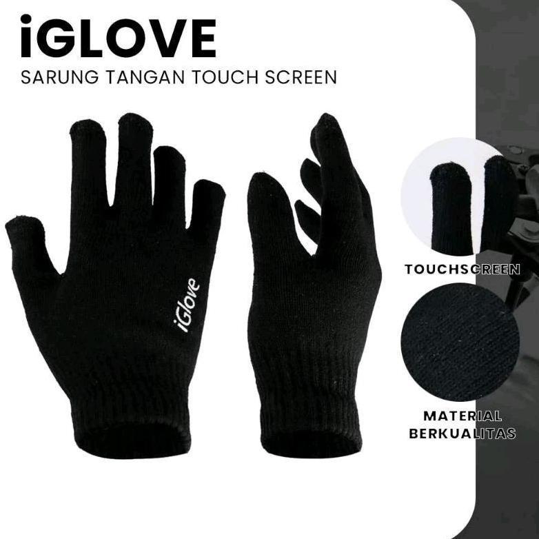 TERBARU CUCI GUDANG IGLOVE SARUNG TANGAN LAYAR SENTUH - COCOK UNTUK HP ANDROID DAN IOS - SARUNG TANG