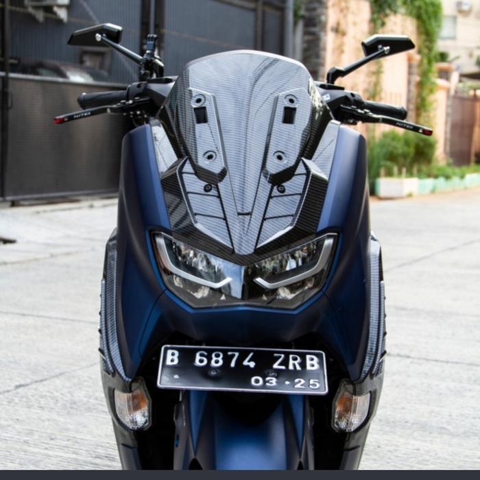 cover body depan nmax 2020 carbon nemo