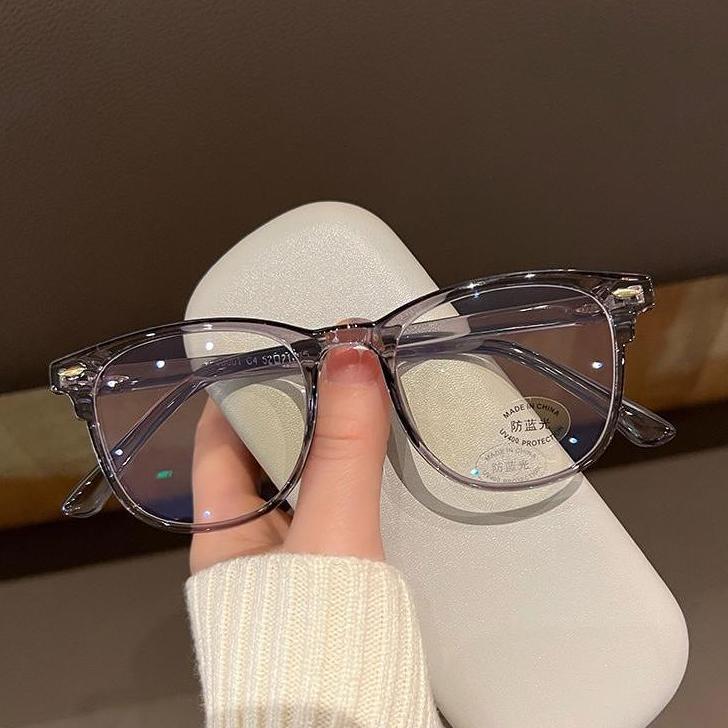 Terlaris` Amigoa Kacamata Anti Cahaya Biru Transparent Frame Kacamata Optik Anti Radiasi Komputer Wa