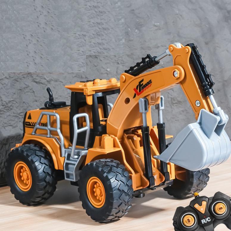 FAVORIT` Pasar Distributor RC XLF MODEL SPRAY TRUCK 789-313B Mainan Remote Control Excavator Ghz Tru