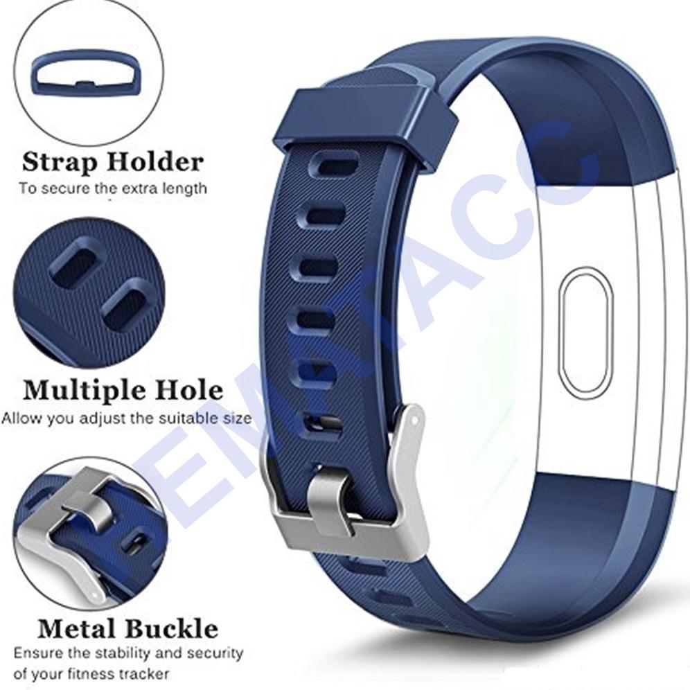 BESTPROMO TALI JAM BERLUBANG STRAP SMARTWATCH 115 PLUS / ID115 / VYATTA FITME LITE / B11 SMARTBAND H
