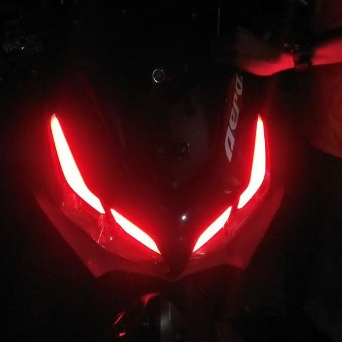 lampu led alis all new aerox155 connected 1mode stand by Aes