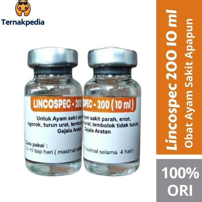 Lincospec 200 - Lincospec 200 10 ml - Solusi untuk Ayam Sakit Apapun