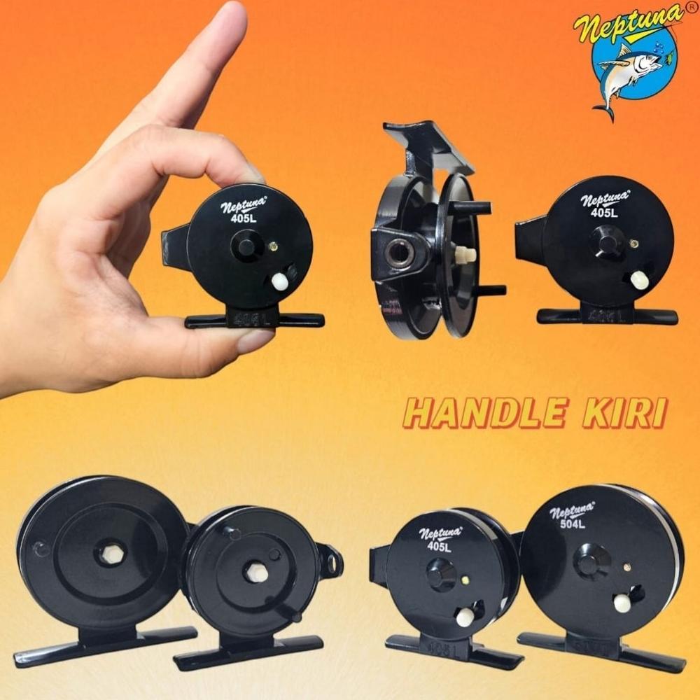new reel tokos neptune 405l (handle kiri)