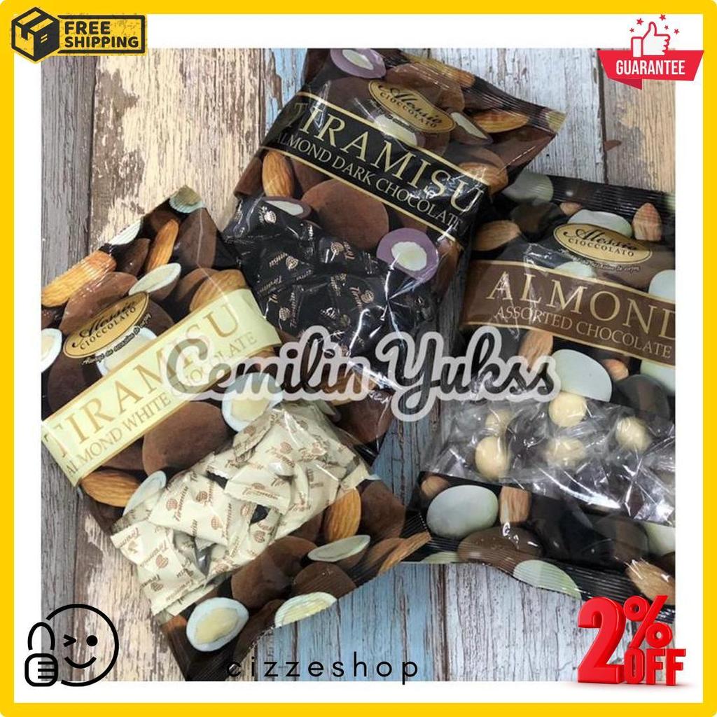 Alessio Almond Chocolate 200G Alessio Tiramisu Almond Chocolate Coklat Almond Malaysia