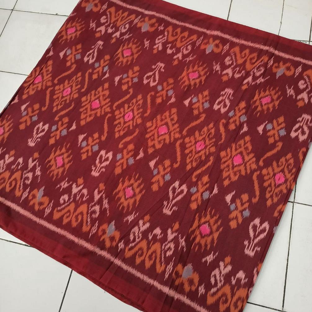 Tahan Lama Endek Meteran (Gulungan) Motif Campur / Endek Bali Meteran Motif Bunga, Wajik, Songket Kh