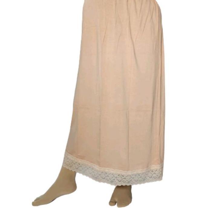 Rok Renda Daleman Gamis Onderok Baju Panjang Polos Muslim