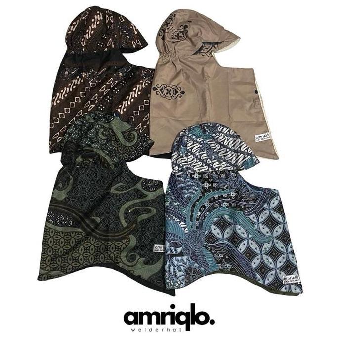 PAKET 4 PCS Kerpus Proyek Kerpus Welder motif batik