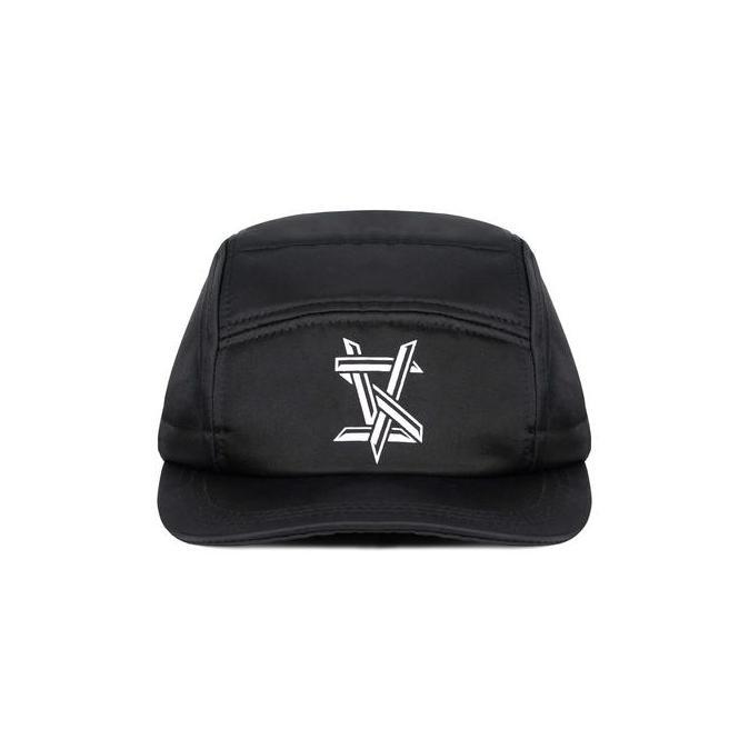 Straight Vision - Topi Five Panel SV Woves - Topi Fashion Distro Pria Dewasa Hitam Aksesoris Hat Kar