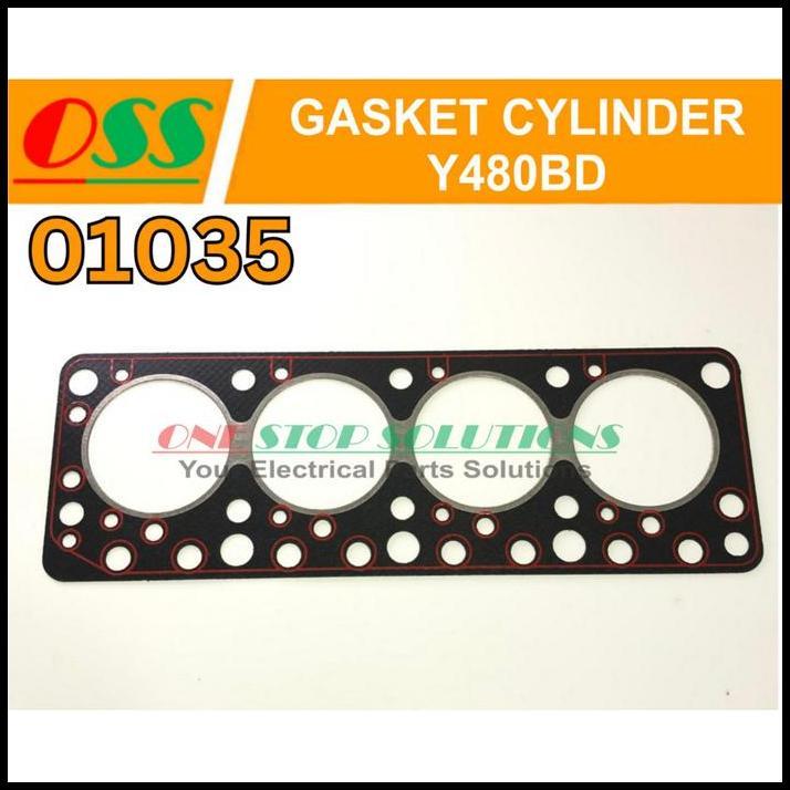 TERBARU GASKET CYLINDER HEAD WEIFANG KOFO RICARDO Y480BD 