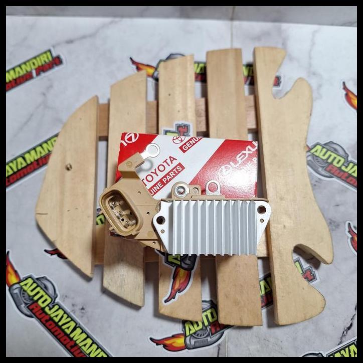 DISKON IC REGULATOR/IC ALTERNATOR DINAMO AMPERE SOKET OVAL GREAT COROLLA MERK TOYOTA 