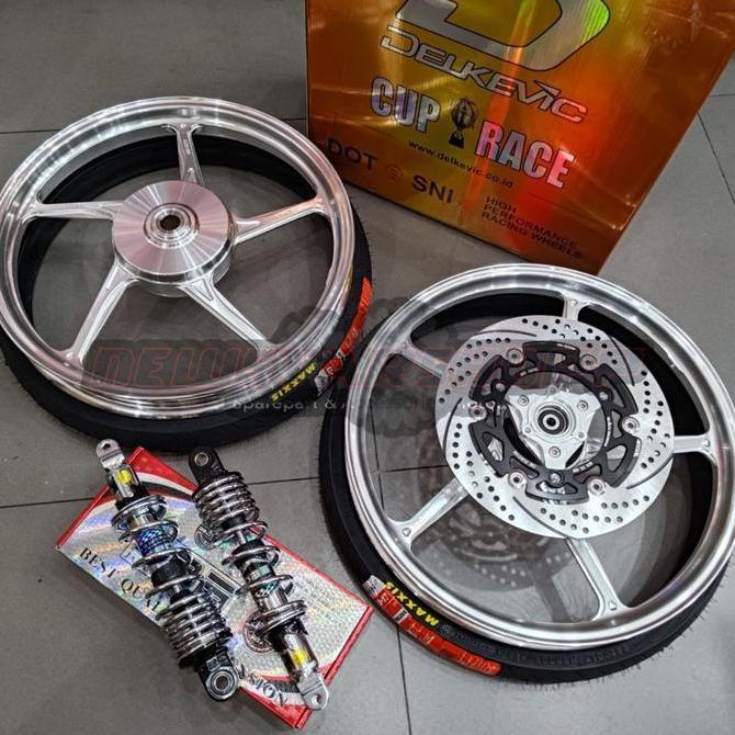 Paketan Velg Velek Velk Racing Palang Bintang Delkevic DND 5 Star D55 Aerox New old 155 Ring 17 160 