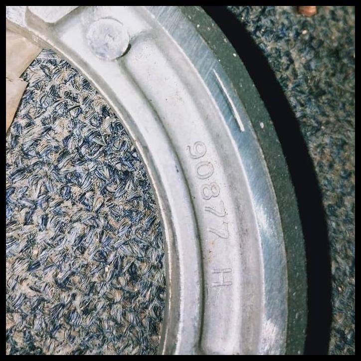 DISKON KAMPAS REM DEPAN VESPA PTS SPECIAL ORIGINAL DANMOTOR BIRU NOS 