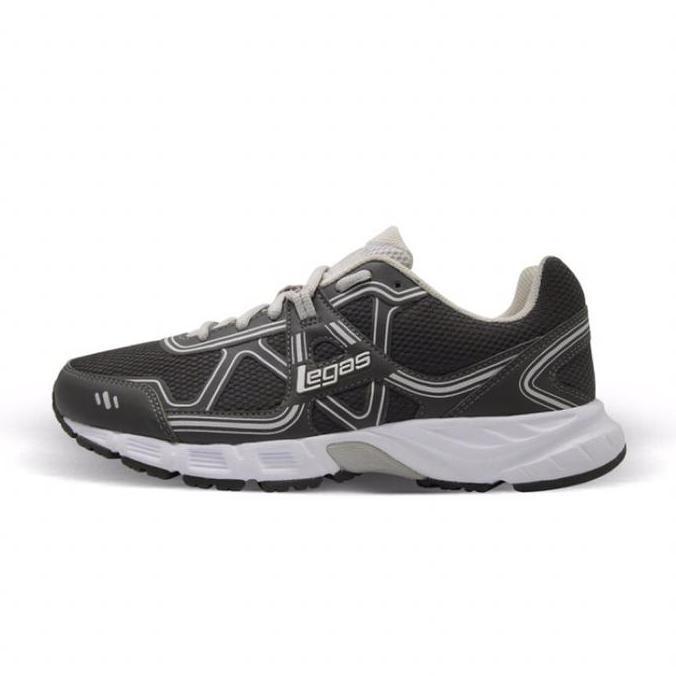 sepatu league legas strakto orinal abu tua running shoes