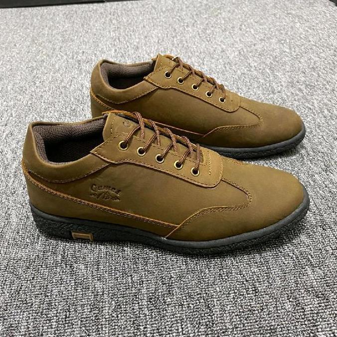 Sepatu Kulit Pria | Sepatu sneakers kulit asli pria | sepatu kasual pria orinal