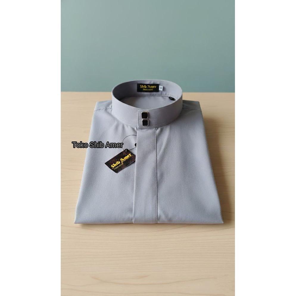 TERBARU JUBAH PUTIH / GAMIS PUTIH ANAK LAKI LAKI. PUTIH POLOS KERAH TEGAK THOBE