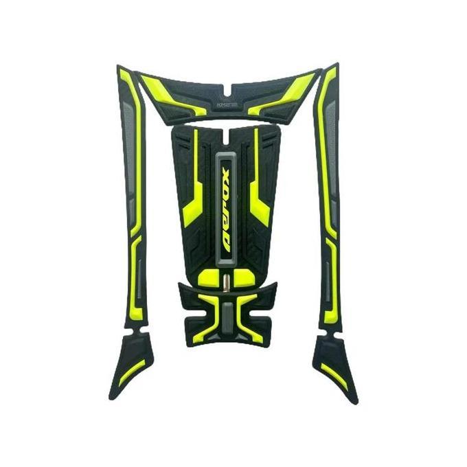 KM272 Tankpad Motor Aerox New Bahan Karet Premium Tahun 2020 - 2024 Motorcycle aerox accessories tan