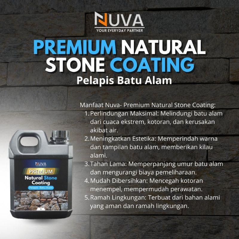 Nuva - Natural Stone Coating Pembersih Batu Alam Coating Batu Alam