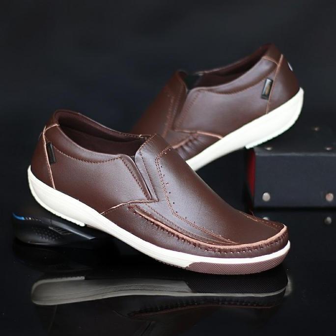 SEPATU CASUAL SNEAKERS PRIA PIEDE ORINAL FORMAL KULIT ASLI 2 VARIAN