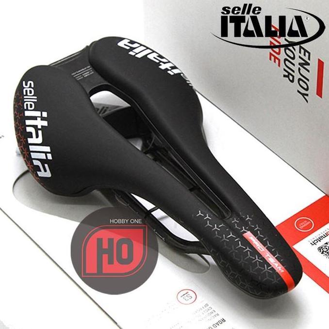 TERBARU SELLE ITALIA Flite Boost Pro Team Kit Carbonio Superflow 135mm Saddle