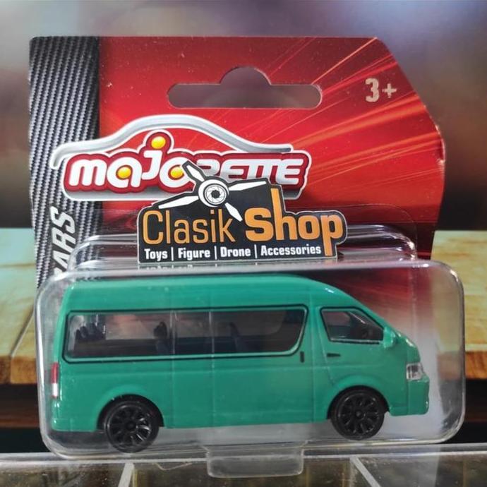 Majorette Street Cars Toyota Hiace Hijau