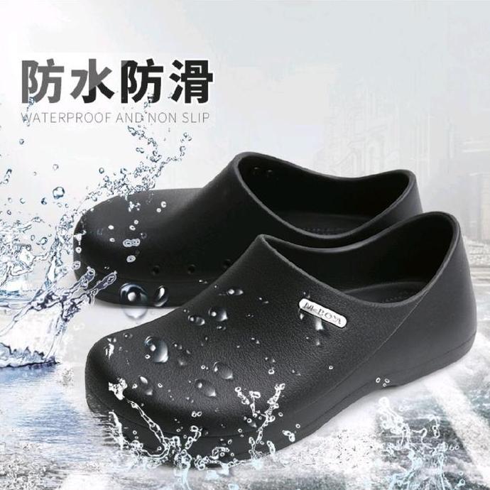 MBOYA CHEF SEPATU KITCHEN ANTI SLIP CLOG EVA BERKUALITAS Pria Shoes