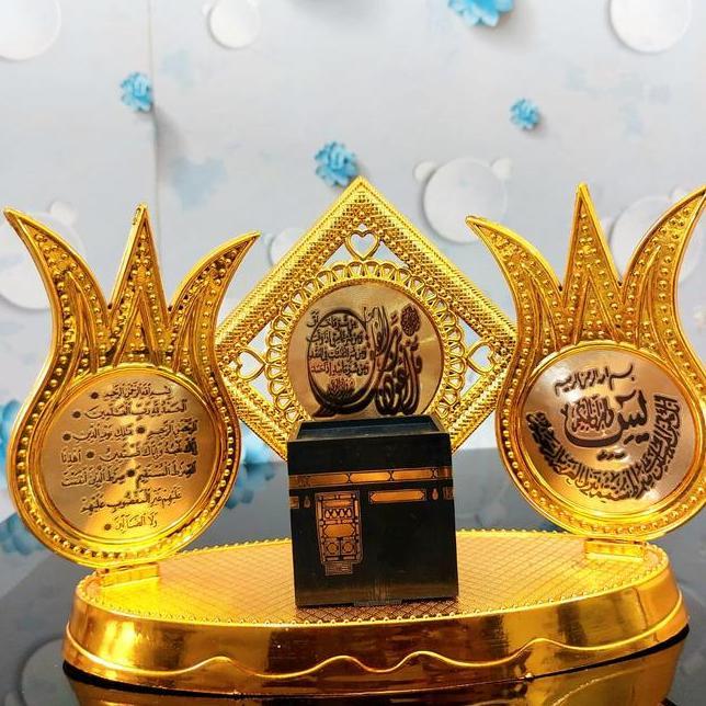 Pajangan Islami El Kabah Warna Emas