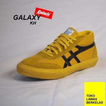 Kodachi Sepatu Kodachi Galaxy Kuning Hitam KH Galaxy Bruce Lee - Trendi Ringan Insole Lembut Variasi