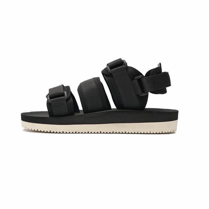 Culture Stuff - Subi Kato Black - Sepatu Sandal Traveling