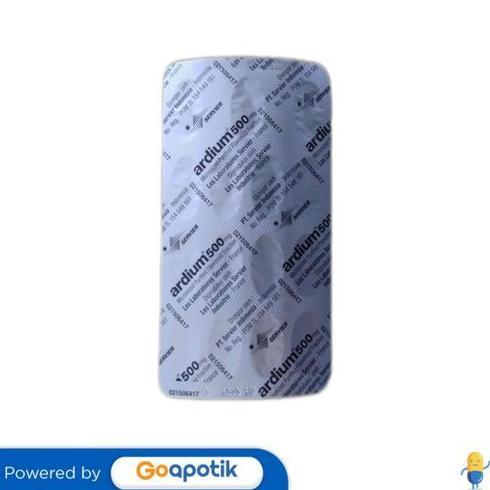 Ardium 500 Mg Strip 15 Tablet Original