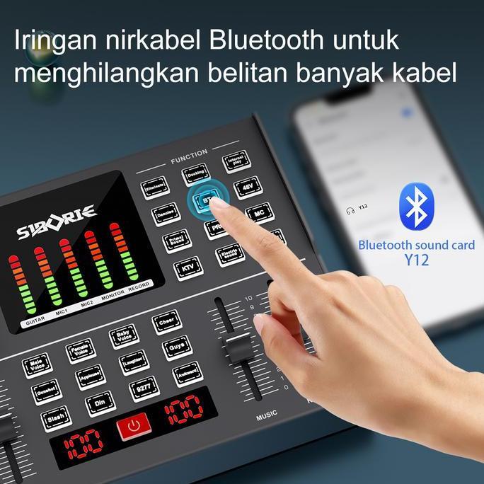 Bahreee_ - SiborieFree OtgY12 Soundcard +Otg-Iphone/Type C Kabel Konversi 1 Asli Dan Asli