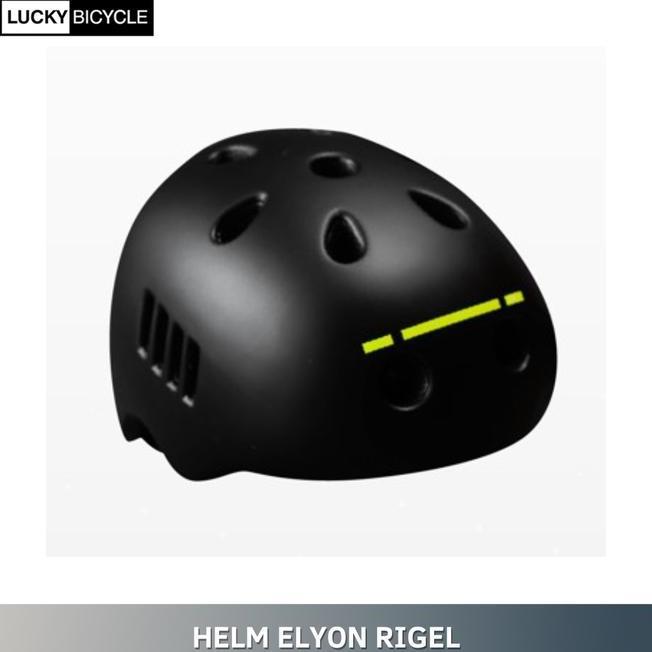 Helm Sepeda Merk Elyon Rel 04 Tersedia 3 Varian Warna
