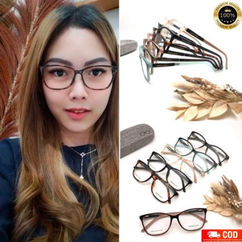 Ready Frame kacamata cateye premium TIFFANY& CO. 58763