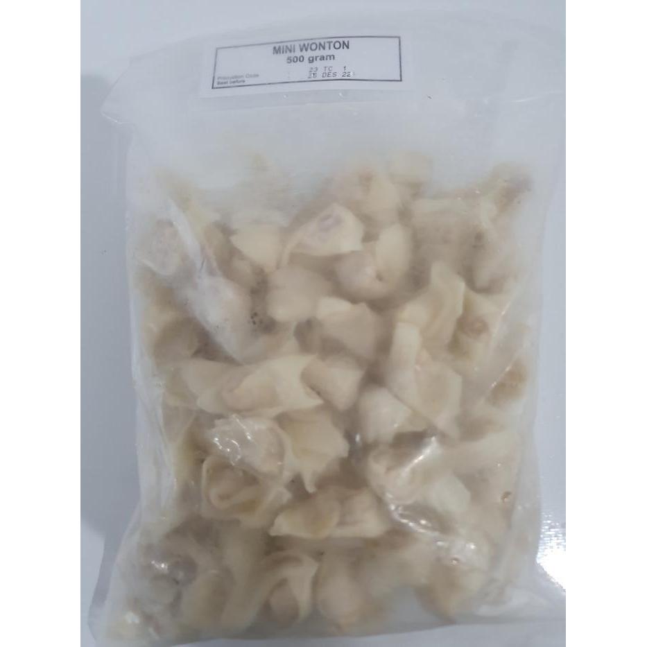 Pangsit Mini Wonton Bumifood 500Gr Frozen Terbatas