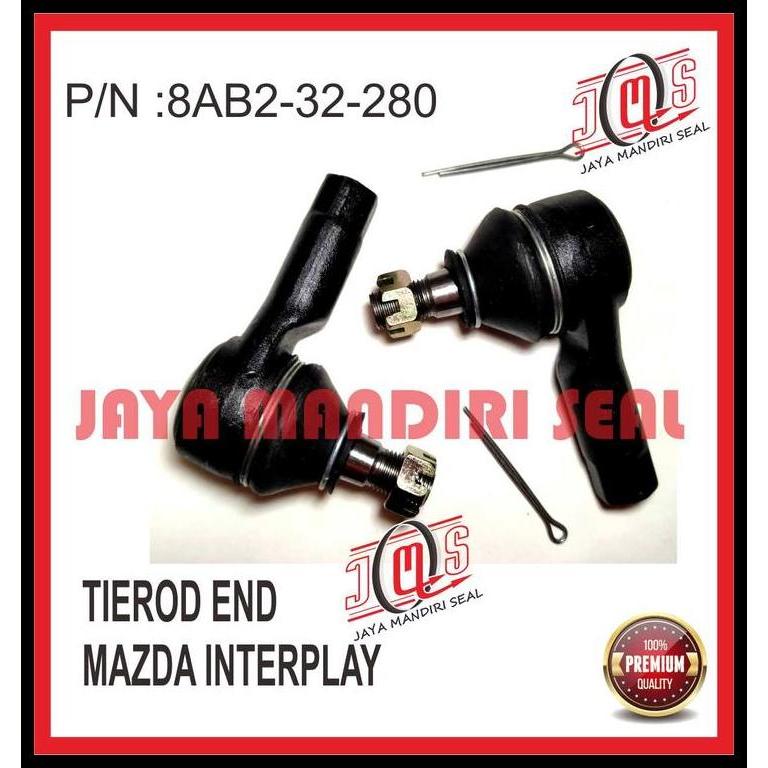 TERBARU TIE ROD TIEROD TEROD END MAZDA INTERPLAY LANTIS FAMILIA 