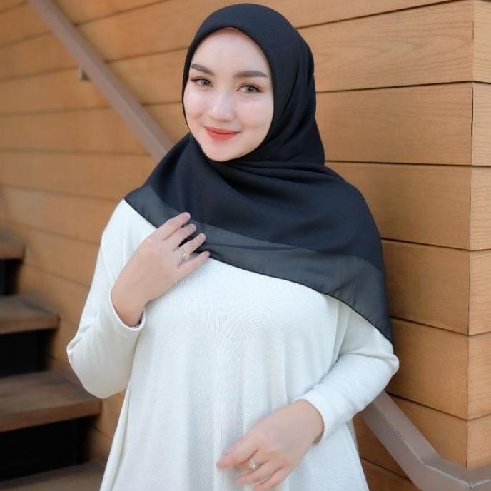 [ COD ] Bella Square 60 Warna Hijab Jilbab Segi Empat