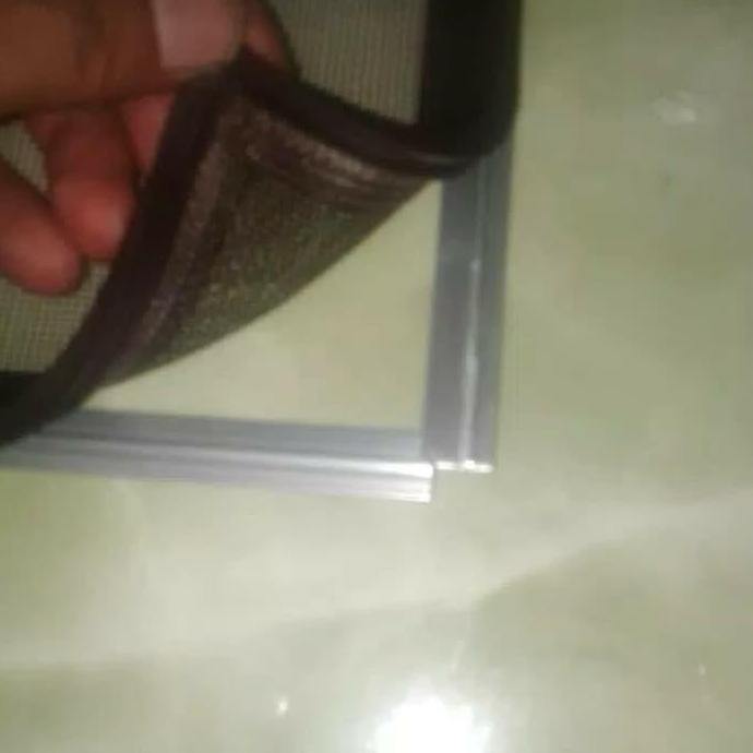 kasa nyamuk fiber glas frame karet murah