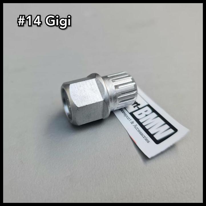 DISKON KUNCI ADAPTOR ADAPTER BAUT RODA VELG #14 GIGI BMW VW AUDI ANTI THEFT 
