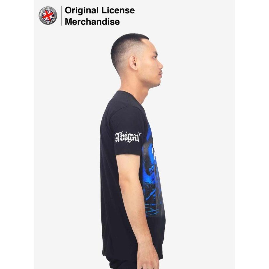 Kaos Baju Metal Musik Band Original Unisex Pria KING DIAMOND Abigail