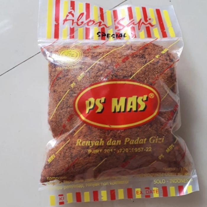 Abon Sapi Ps Mas Asli Solo