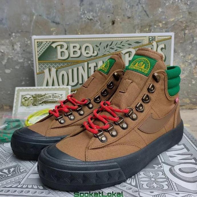 Sepatu Compass Retrograde Bbq Mountain Boys Hi/Hh 39 40 41 42 43 44