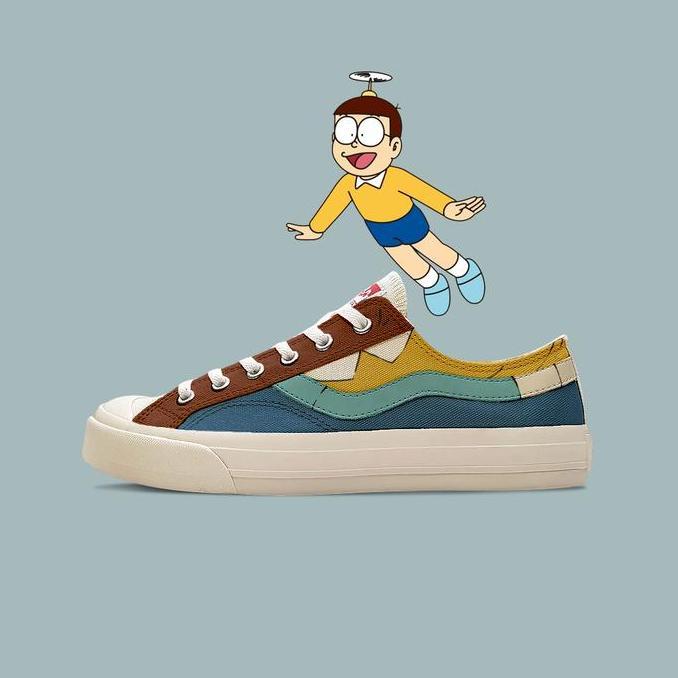 SEPATU VENTELA DORAEMON CUSTOM PAINTING