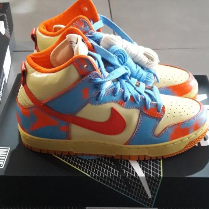 NIKE DUNK HH 1985 ORANGE BLUE ORINAL SNEAKERS