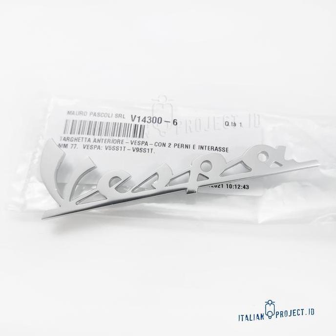 Emblem Vespa Mauro Pascoli Sayap Vespa SS50 SS90