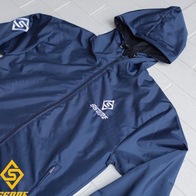 aket parasut windrunner Jaket Olahraga Parasut Premium Pria Wanita / Jacket Running Sport