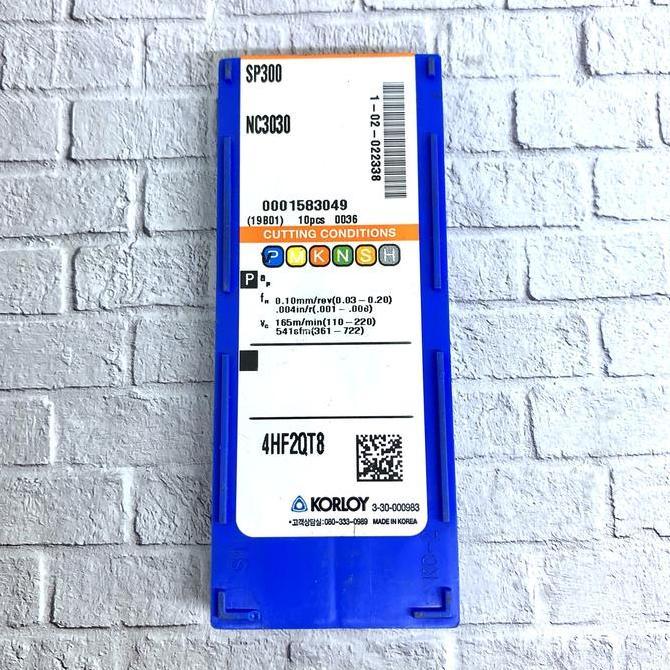 Insert SP300 NC3030 Korloy Original baru