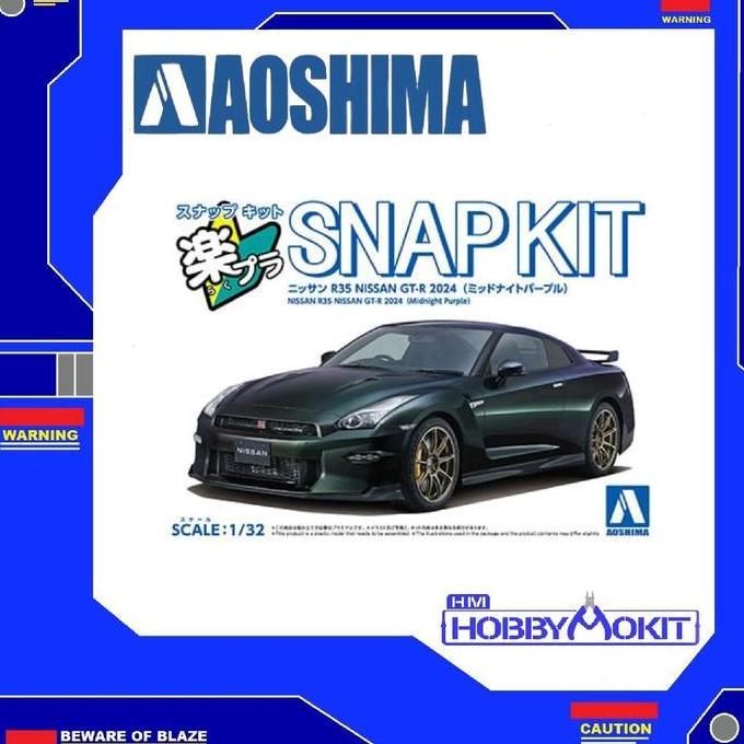 AOSHIMA Snap Kit 1/32 Nissan R35 Nissan GT-R 2024